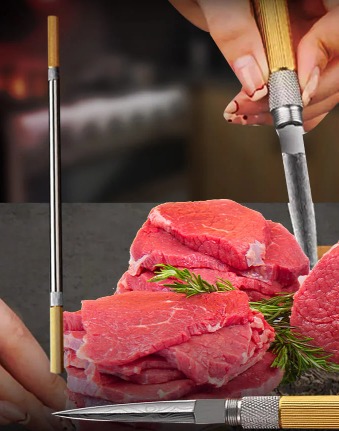 CUCHILLO DOBLE DROPS